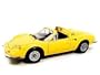 FERRARI DINO 246GTS 246 YELLOW 1:18 HOTWHEELS DIECAST MODEL