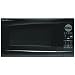 Sharp R520LKT 2.0 Cu. Ft. 1200 Watt Countertop Sensor Cook Microwave - Black