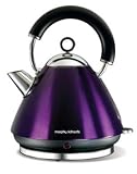 Morphy Richards PF 1.5L Accents Plum Pyramid Kettle