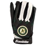 Oakland Athletics Youth Batting Gloves