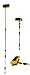 Aluminium Waschbürste ausziehbar 130 - 300 cm