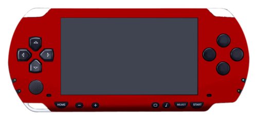 Childrens Toyshop  Video Games : Wrapstar Deep Red Graphic Skin (PSP)