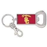 USC Trojans Official Logo Bottle Opener Key Ring