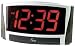 EQUITY 30037 1.8" Large Digital LED Alarm Clock