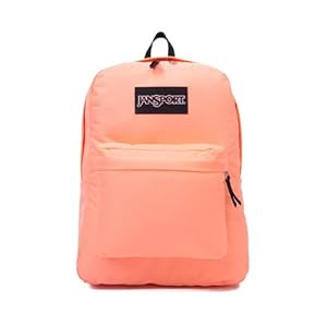 JanSport Superbreak Backpack - 1550cu in Coral Peaches, One Size