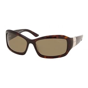 POLO RALPH LAUREN 5004 510/83 DARK TORTOISE/POLORIZED BROWN PLASTIC SUNGLASSES
