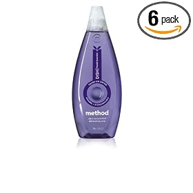 method Ultra Concentrated Dish Soap, French Lavender, 25 Ounce Bottles (Pack of 6)