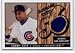 2003 Bowman Heritage Diamond Cuts Relics #DC-SS2 Sammy Sosa - Chicago Cubs (Piece of Authentic Game Used Jersey)(Baseball Cards)