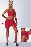 31rtl6pq5iL. SL160  NEW Womens Sexy Goth Vampire Adult Halloween Costume M