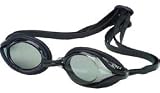 Finis Lane 4 REVOLUTION Competitive Swim Swimming Goggles-Black and Smoke