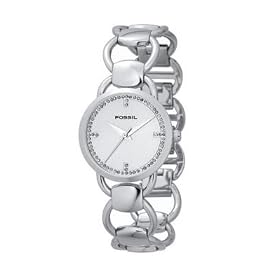 Fossil Women's Round Link Bracelet Watch