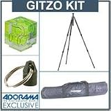 Gitzo GT2531 Series 2 6x Carbon Fiber Tripod Legs Kit. with Adorama Deluxe Tripod Case, Double Bubble Level, Tripod Hanger
