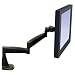 Ergotron Desk Clamp Single Pivot with Portrait/landscape Monitor Swiveling-black