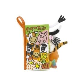  Jellycat - Farm Tails 8 inch Soft Book