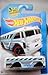 HOT WHEELS HW CITY 2014 RELEASE WHITE SURFIN SCHOOL BUS DIE-CAST