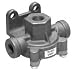 Tramec 51103 3/8 NPTF Supply Port Quick Release Valve (QRV) (2) 3/8 NPTF Delivery Ports 0psi Crack Pressure