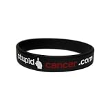 10 Pack of i[2]y Stupid Cancer Wristbands