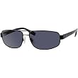 Hugo Boss 0320/S Men's Polarized Navigator Full Rim Designer Sunglasses - Matte Black/Gray