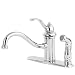 Tools & Hardware : Kitchen Faucet With Handspray by Price Pfister - T34-3TCC in Chrome