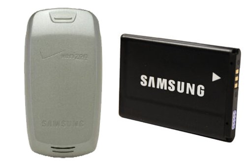 NEW OEM SAMSUNG U410 STANDARD BATTERY + SILVER DOOR