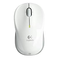 Logitech V470 Bluetooth Cordless Laser Mouse for Notebooks (White)