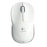 SAVE $17.00 - Logitech V470 Bluetooth Cordless Laser Mouse for Notebooks (White) $32.99