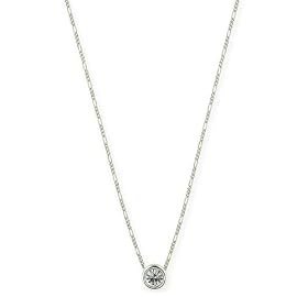 Vintage Solitaire Crystal Necklace