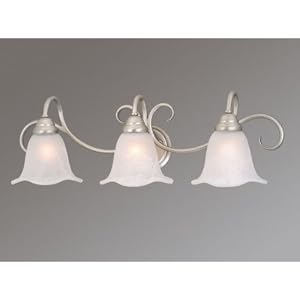 Bella Vanity Light in Brushed Nickel by 