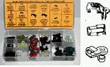 American Door Lock Clips, 14 Assorted Clips, 90 pieces