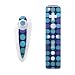 Wii Skins Nunchuk - Indigo Dots