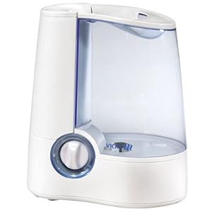 P&G-Vicks V745a Warm Mist Humidifier Pure Warm Moisture Quiet Operation Two Settings