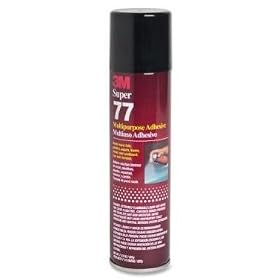 12 Pack 3M 77-10 Super 77 Multipurpose Spray Adhesive - 7-oz Net Wt (76098)