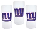 NIB New York Giants NFL 3 Piece Tumbler Set