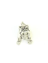 Sterling Silver 3D dog