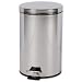 Pedal Bin Stainless Steel With Removable Plastic Liner 12 Li