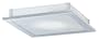 Eglo  85094A Auriga, Chrome/Frosted Opal, 1-Light Wall/Ceiling Light Fixture