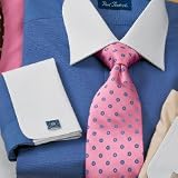 End-on-End White Collar Dress Shirt