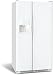 Frigidaire FRS6HR5JQ 26.0 cu. ft. Side by Side Refrigerator with 3 Glass Shelves, 1 Humidity Controlled Crisper and External 4 Button Ice/Water Dispenser: Bisque