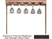 Wine Cellar Innovations Designer Series Collection Premium Redwood with Midnight Black Stain Glass Rack 2x27x13-in.
