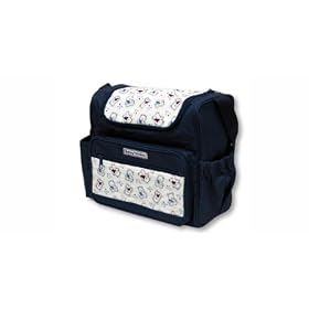 Luvable Friends Diaper Bag - Navy