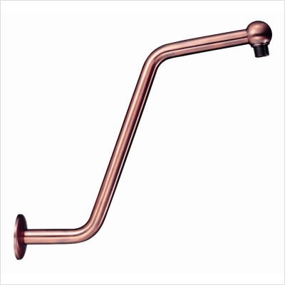 Danze D481116AC 13-Inch S-Shape Shower Arm, Antique Copper
