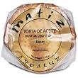 Traditional spanish crisp bread. Torta de Aceite, with Garlic and Parsley
