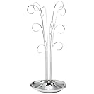 Umbra Bijou Metal Jewelry Tree with Tray Chrome