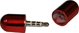 Mini Microphone for iPhone 3G/iPod/Touch/Classic (Metallic Red)