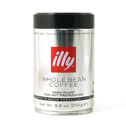 illy Whole Bean Coffee Dark Roast