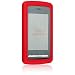 Red Rubber Silicone Skin Cover for LG Vu / CU920 / CU915