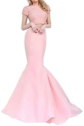 Mermaid Satin Beaded Evening Dress/Prom Dress 