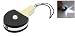 Gino Black Pingpong Bat LED Bulb Mobile Phone String Strap