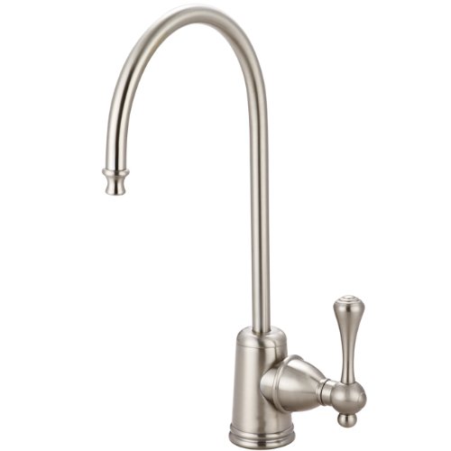 Kingston BrassGourmetier KS7198BL Vintage Single Handle Water Filtration Faucet, Brushed Nickel