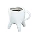 Molar Mug - Novelty Ceramic Coffee Mug For Dentists, Science Teachers - 8 oz, Dishwasher Safe!